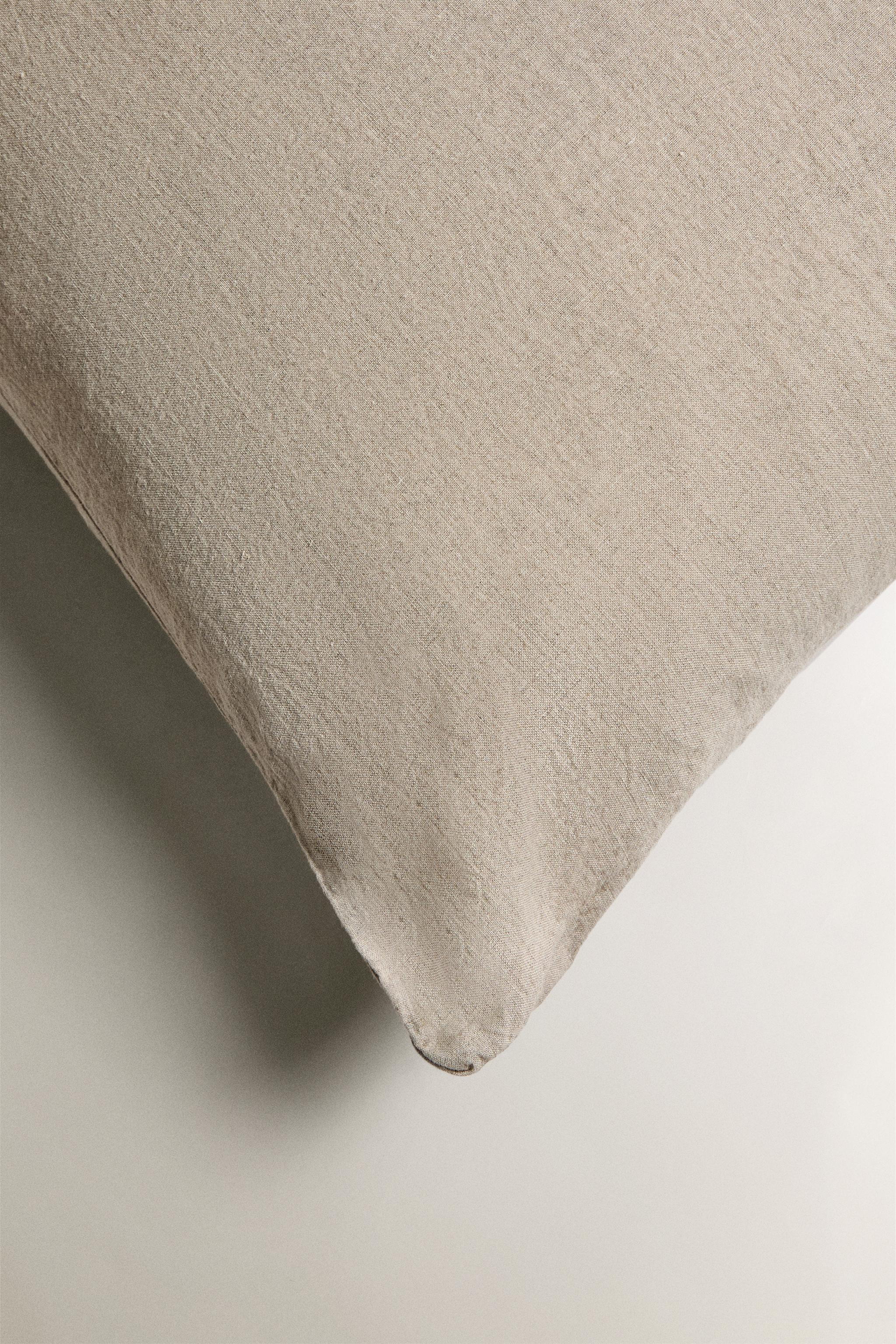 HOUSSE DE COUSSIN LIN XXL